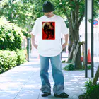 猫又庵🐈‍⬛Ukiyo-E CATのKABUKI CAT 003 Regular Fit T-Shirt