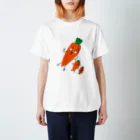 ひﾟよのにんじんさんTシャツ Regular Fit T-Shirt