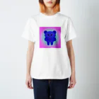 KMZ🐻NFTのKMZ🐻NFT_blue スタンダードTシャツ