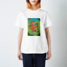 100 Papageno Storyの飛べない鳥のかけるん Regular Fit T-Shirt