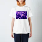 高野寛のSUZURIのDuotone Purple Regular Fit T-Shirt