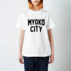 JIMOTO Wear Local Japanの妙高市 MYOKO CITY スタンダードTシャツ