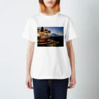 Un-Obliviateの甘い夕景が包む空気で Regular Fit T-Shirt