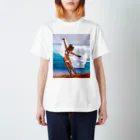 aoi.aoのSummer Girl - Stay Fearless Version #1 Regular Fit T-Shirt