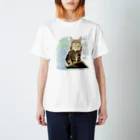 ねこおじさんのなんりんのHi_Ro_Shi スタンダードTシャツ