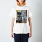 9catsのSuzu&Hannah♡ Regular Fit T-Shirt