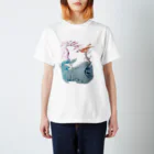 ink,sのR-hair-scratch Regular Fit T-Shirt