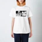 ぷにおもちSHOPの宇宙ひよこ大侵略 Regular Fit T-Shirt