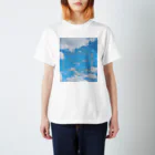 ゆにねこ惑星のପ天使の夏休みଓ青空旅行(淡) Regular Fit T-Shirt