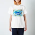 Laugh Rain Laboのgently flow. Regular Fit T-Shirt