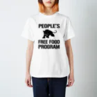 ひばかり工房のPANTHER'S FREE FOOD PROGRAM  Regular Fit T-Shirt