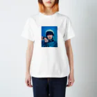 うたたた寝のくそ証明写真 スタンダードTシャツ