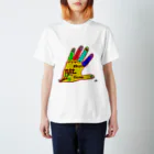 Thilak Sri LankaのFive finger not same (ファイブ・フィンガー・ノット・セイム) スタンダードTシャツ