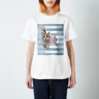 ねこねこ王国のさわやかにゃ猫とらちゃん２ Regular Fit T-Shirt