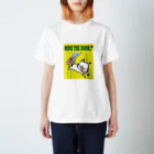 えいだんねこのしっぽ挟まれるﾈｺﾁｬﾝ Regular Fit T-Shirt