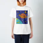 たまに商店のばすけっとぼーる星 スタンダードTシャツ