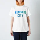 JIMOTOE Wear Local Japanの国東市 KUNISAKI CITY スタンダードTシャツ