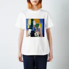 SPADAのArt Realism Pattern Design Square スタンダードTシャツ