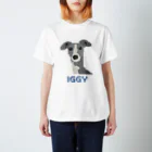 IGGY　shopのKAWAII　IGGY　ブルー スタンダードTシャツ