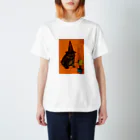 gueccaのShonbori Birthday Cat Regular Fit T-Shirt