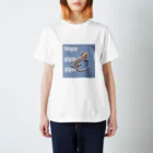 あーと屋さんのハルマヘラアオジタ学名ver Regular Fit T-Shirt