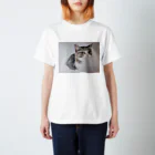 ねむいさかなのお店の愛猫 スタンダードTシャツ