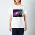 ふまぢるちゃんの宇宙猫 スタンダードTシャツ