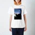 シッポ追いの猫写真店のあめあがり Regular Fit T-Shirt