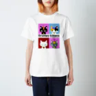 Grumpy kittensのGrumpy kittens No Individuality No Life Regular Fit T-Shirt