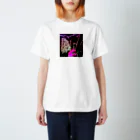MYO ART の蝶と花　バタフライ Regular Fit T-Shirt