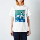 MIHO Genki ArtのDream sky Regular Fit T-Shirt