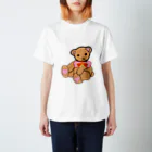 kagayakenaoki shop のラブリークマのラーブちゃん スタンダードTシャツ