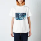 えび ☞ 液体彫刻の溶解と情景 Regular Fit T-Shirt