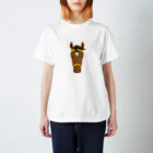 mayukiの馬（鹿毛） Regular Fit T-Shirt