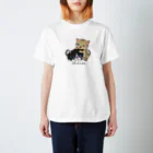 にこねこ【保護猫の保育園】のスイッチオンTシャツ スタンダードTシャツ