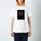 lostの暮れなずむ白鳥 Regular Fit T-Shirt