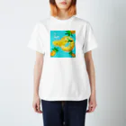 エコの海のパインクジラの夏アイテム スタンダードTシャツ