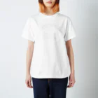 Be+Me StoreのBe+Meオリジナルロゴ（ホワイト） スタンダードTシャツ