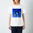 君と僕との恋愛事情の星猫 Regular Fit T-Shirt