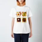 FAKE FOOD HATANAKAの４種類のトッピングトースト Regular Fit T-Shirt