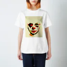 昆布しょうゆのclown mellow スタンダードTシャツ