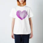 coolbeats🐝💓のgeometric Heart スタンダードTシャツ