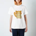 レフデザインのぽっちゃり猫のノアくん スタンダードTシャツ