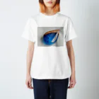 m32 designの青色ウッドレジン Regular Fit T-Shirt