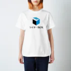 ライターゼミ【みんなのカレッジ】公式グッズのBOX-logo_tate! スタンダードTシャツ