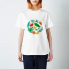 おばけ植物園の葉っぱのおばけたち スタンダードTシャツ