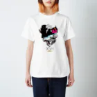 NetochkaのSHIELD(XSH ) グリッチデザイン Regular Fit T-Shirt