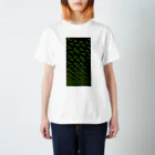 bonnylochの紗綾型_LightGreen Regular Fit T-Shirt