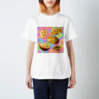 ふみおさんのもにゃもにゃぽてん スタンダードTシャツ