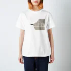 おまつ雑貨の飛行機と雲 Regular Fit T-Shirt